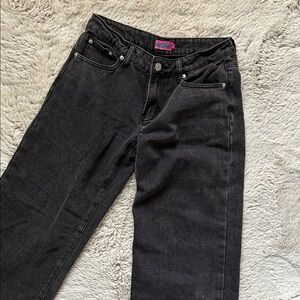 Edikted Black Flare & Wide Leg Jeans